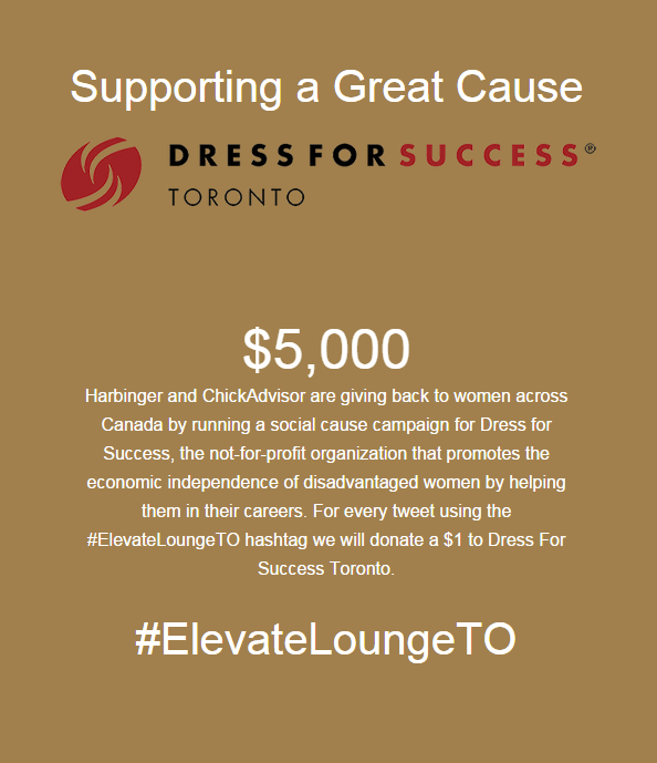 #ElevateLoungeTO DoTheDaniel.com Dress For Success Toronto