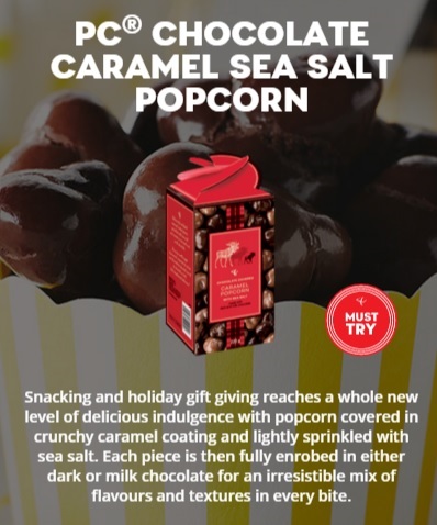 PC® Chocolate Caramel Sea Salt Popcorn #PCInsidersBoutique DoTheDaniel