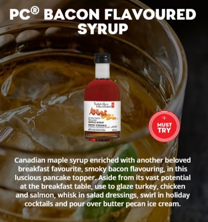 PC® Smoky Bacon Flavoured Maple Syrup #PCInsidersBoutique DoTheDaniel
