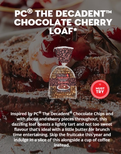 PC® The Decadent® Chocolate Cherry Loaf #PCInsidersBoutique